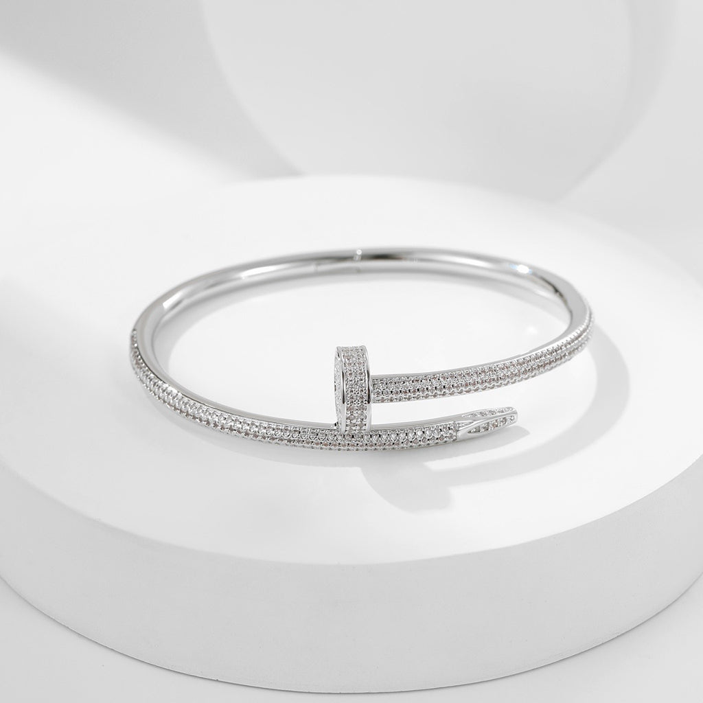 [Stars Jewelry]JUSTE BRACELET 3.5MM ALL DIAMONDS