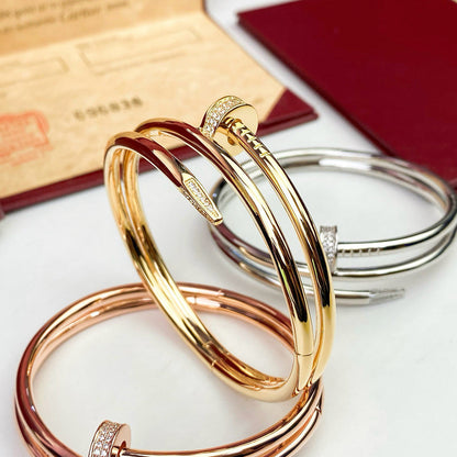 [Stars Jewelry]JUSTE BRACELET 3.5MM DOUBLE ROW DIAMOND