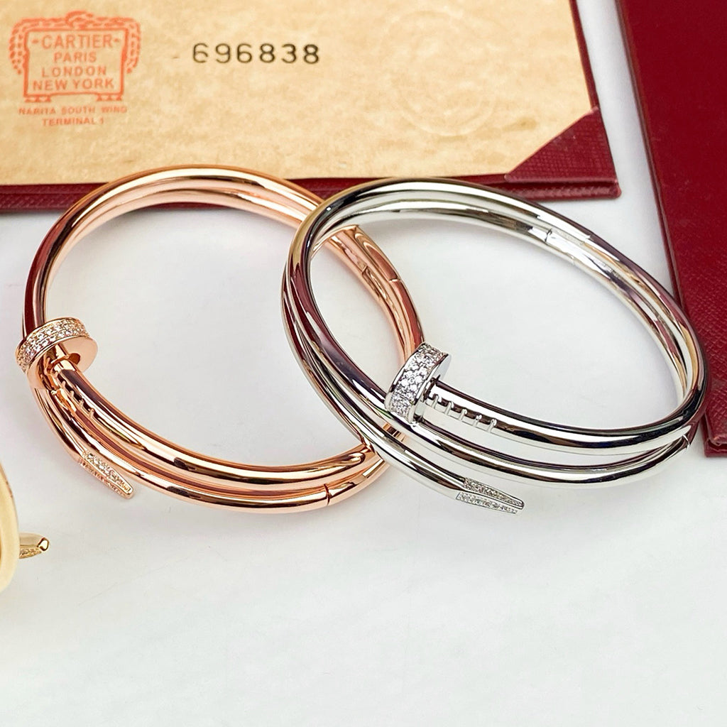 [Stars Jewelry]JUSTE BRACELET 3.5MM DOUBLE ROW DIAMOND