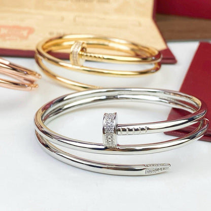 [Stars Jewelry]JUSTE BRACELET 3.5MM DOUBLE ROW DIAMOND