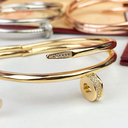 [Stars Jewelry]JUSTE BRACELET 3.5MM DOUBLE ROW DIAMOND