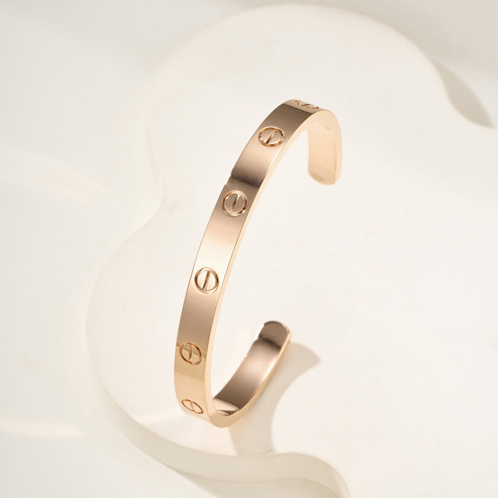 [Stars Jewelry]LOVE BRACELET 6.1MM OPEN CUFF