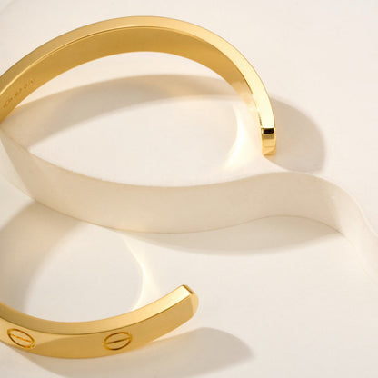[Stars Jewelry]LOVE BRACELET 6.1MM OPEN CUFF