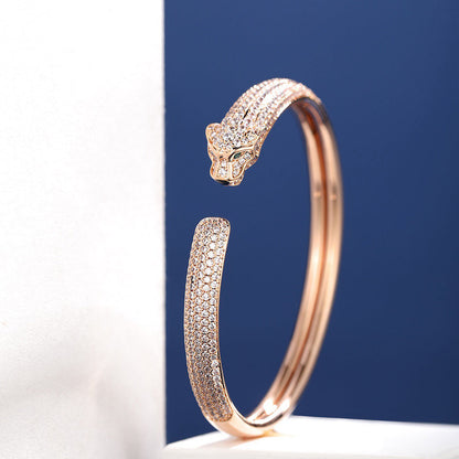 [Stars Jewelry]PANTHERE FULL DIAMOND OPEN BRACELET