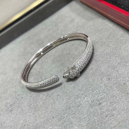 [Stars Jewelry]PANTHERE FULL DIAMOND OPEN BRACELET