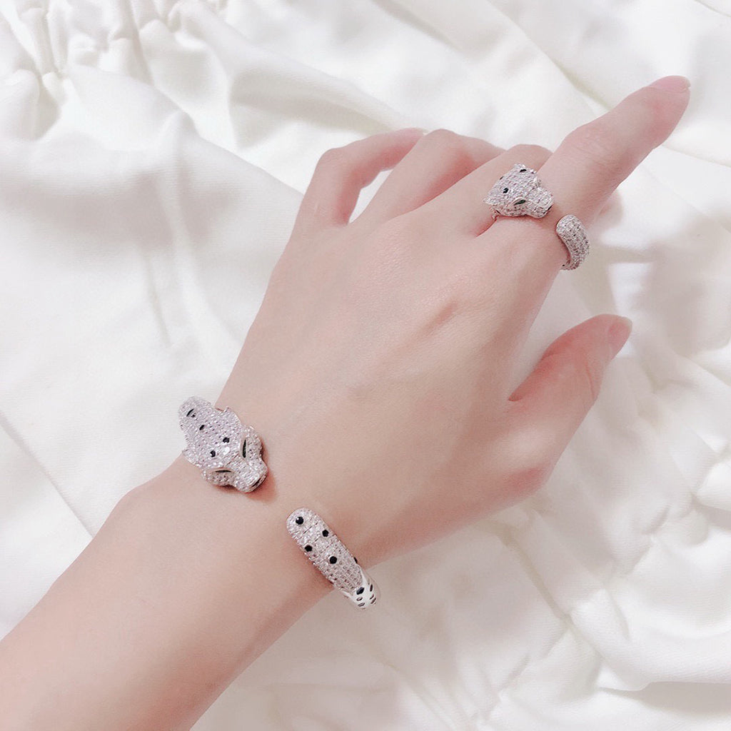 [Stars Jewelry]PANTHERE BIG BRACELET DIAMONDS