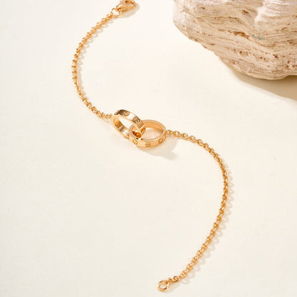 [Stars Jewelry]LOVE BRACELET DOUBLE RING