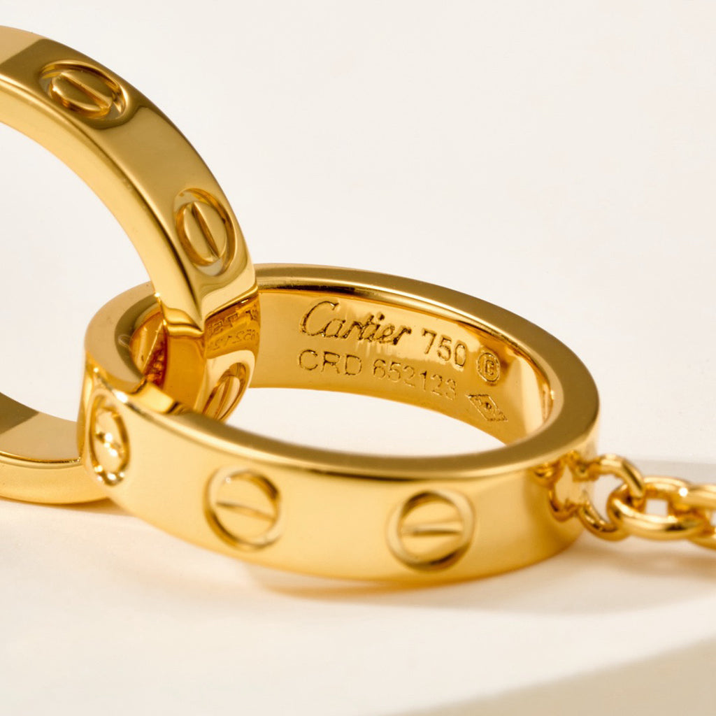 [Stars Jewelry]LOVE BRACELET DOUBLE RING