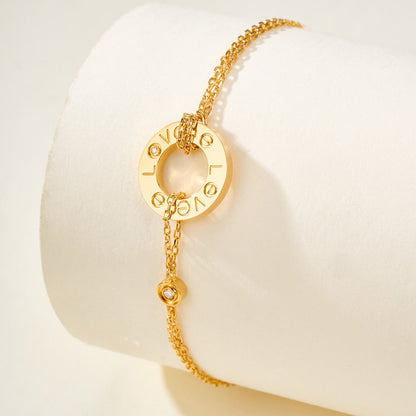 [Stars Jewelry]LOVE BRACELET 2 DIAMOND