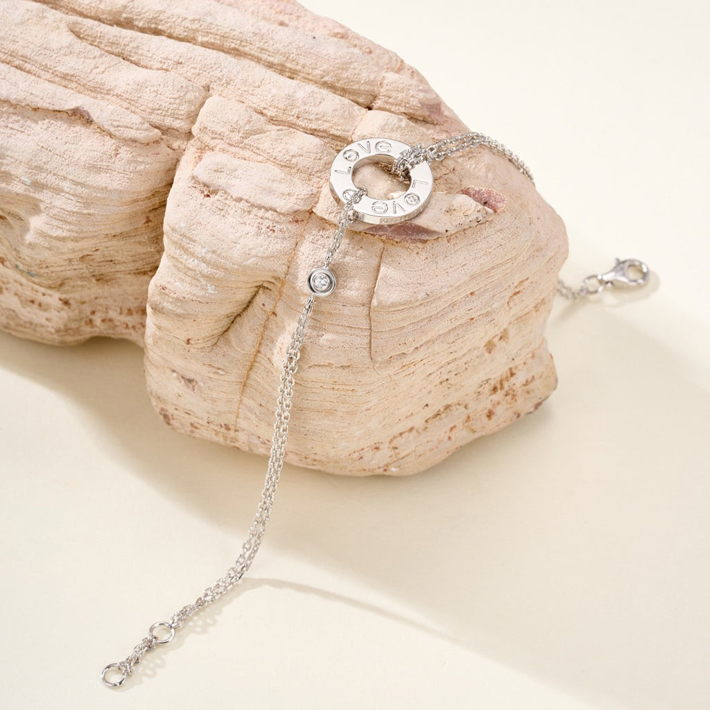[Stars Jewelry]LOVE BRACELET 2 DIAMOND