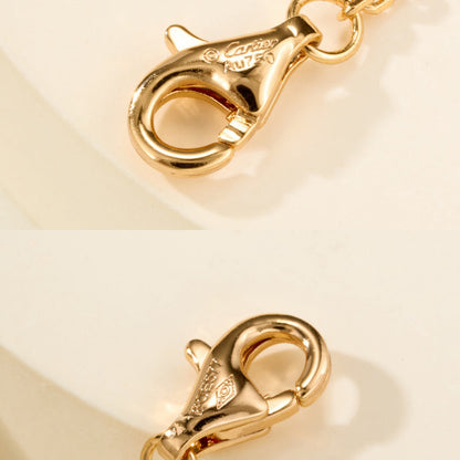 [Stars Jewelry]LOVE DOUBLE RING FULL DIAMOND BRACELET