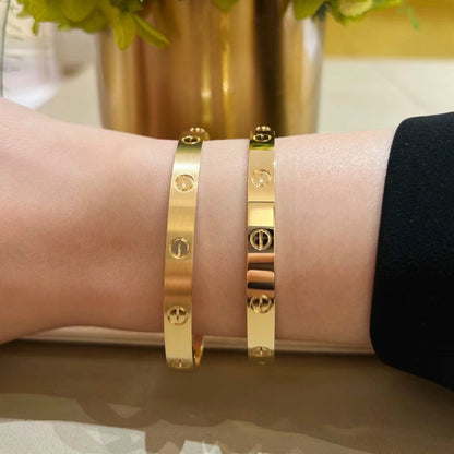 [Stars Jewelry]LOVE BRACELET 6.1MM BRUSHED