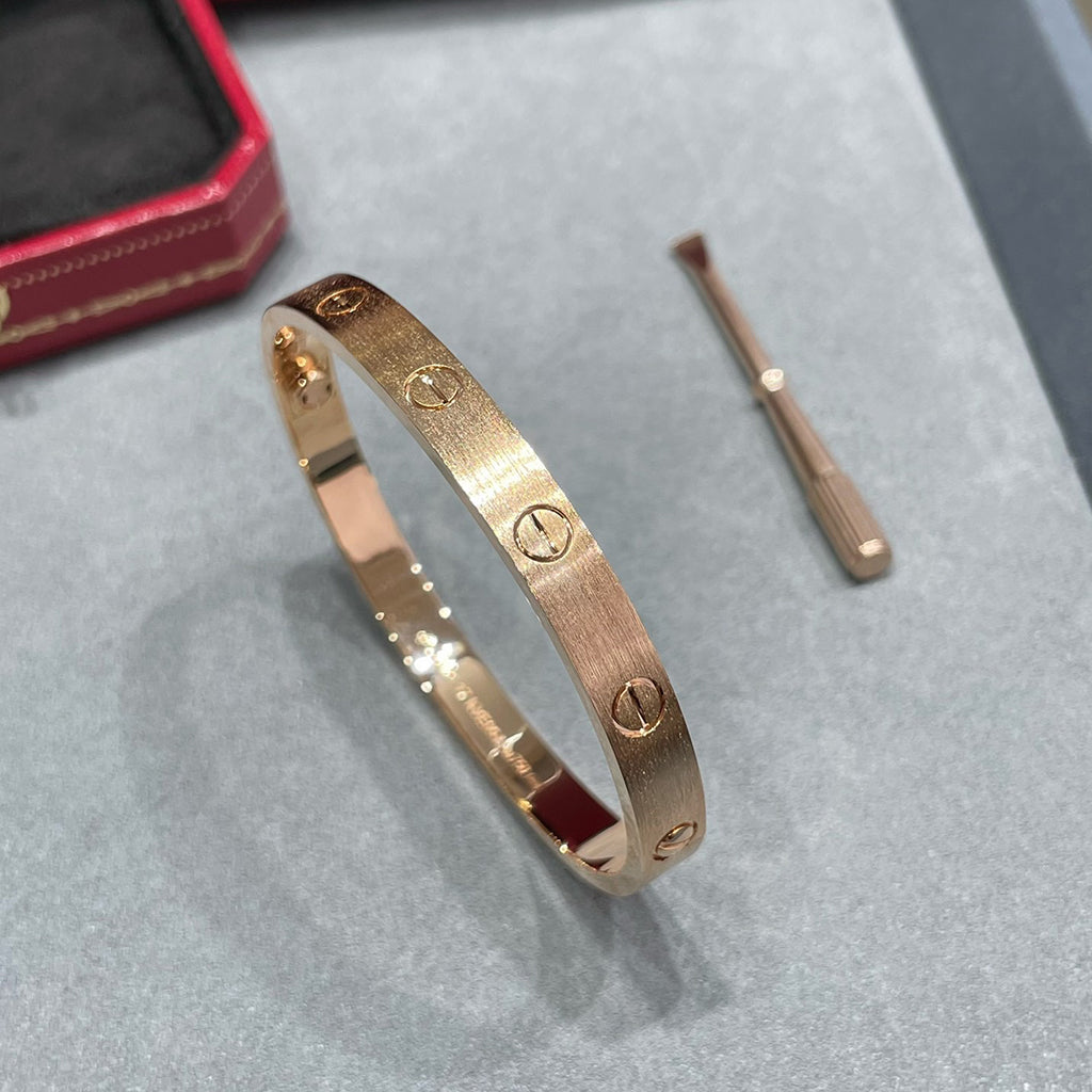 [Stars Jewelry]LOVE BRACELET 6.1MM BRUSHED