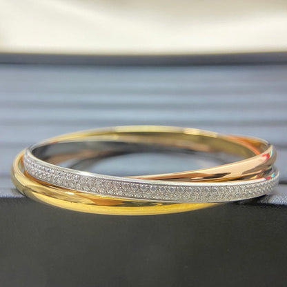 [Stars Jewelry]TRINITY 2.8MM SMALL BRACELET