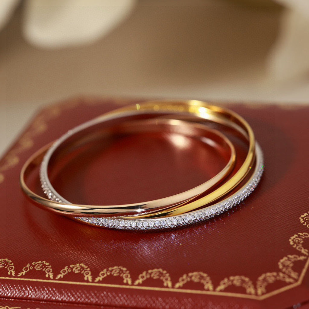 [Stars Jewelry]TRINITY 2.8MM SMALL BRACELET