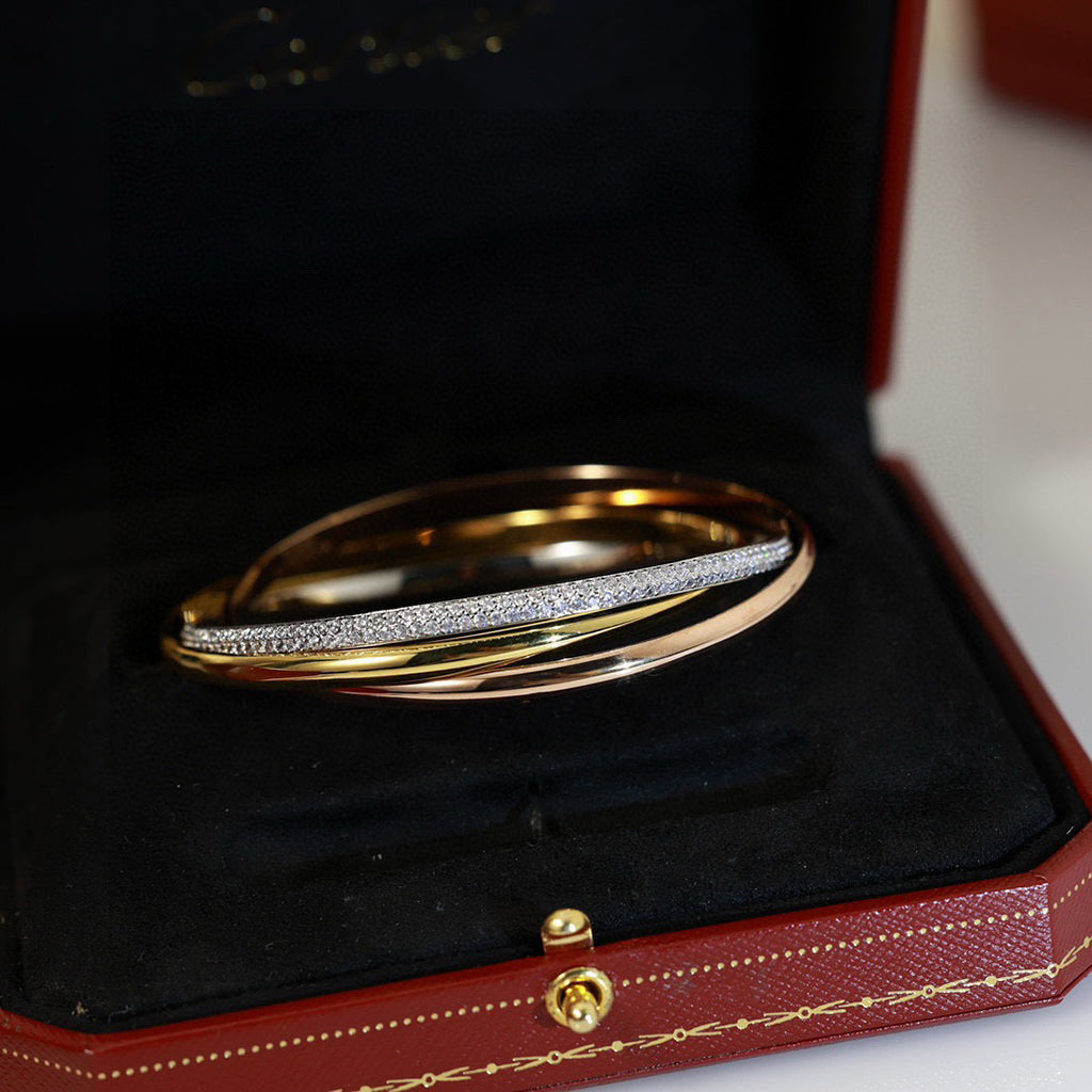 [Stars Jewelry]TRINITY 2.8MM SMALL BRACELET
