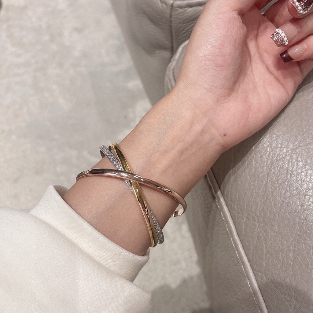 [Stars Jewelry]TRINITY 2.8MM SMALL BRACELET