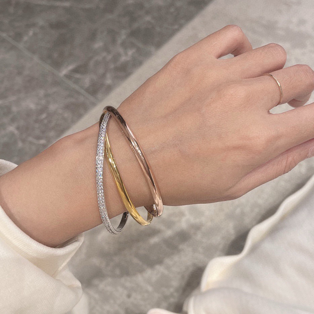 [Stars Jewelry]TRINITY 2.8MM SMALL BRACELET