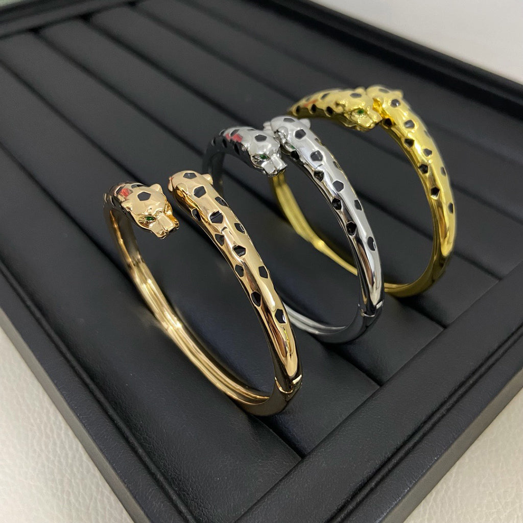 [Stars Jewelry]PANTHERE DOUBLE HEADED OPEN BRACELET