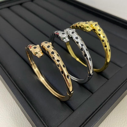 [Stars Jewelry]PANTHERE DOUBLE HEADED OPEN BRACELET