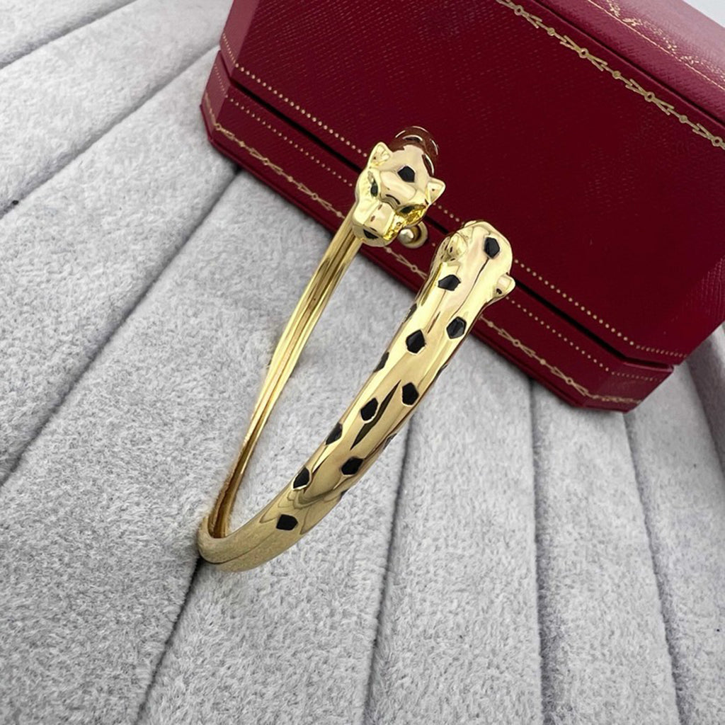 [Stars Jewelry]PANTHERE DOUBLE HEADED OPEN BRACELET
