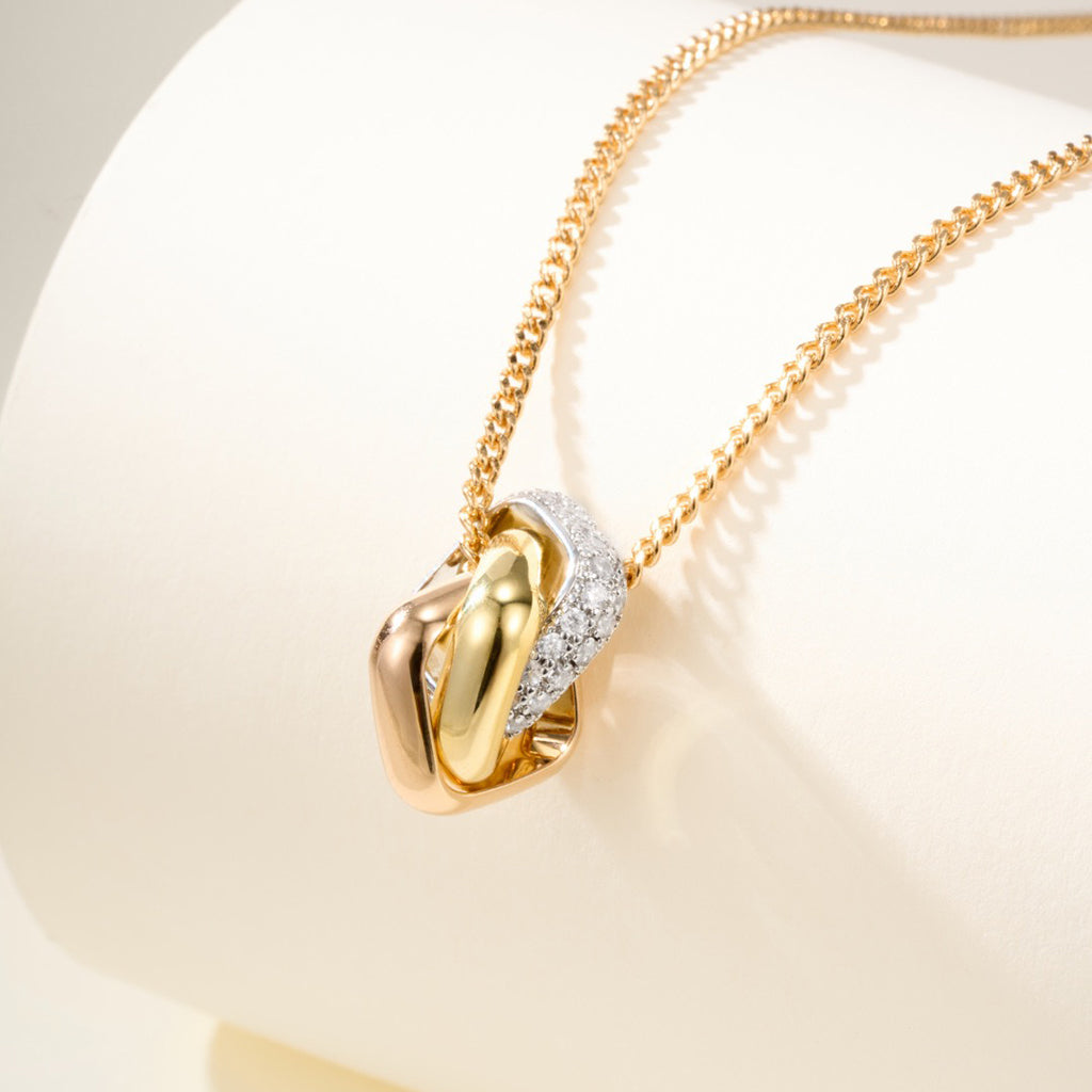 [Stars Jewelry]TRINITY CUSHION NECKLACE COLLECTION
