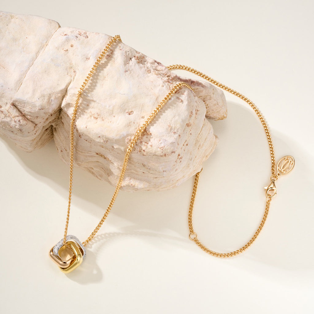 [Stars Jewelry]TRINITY CUSHION NECKLACE COLLECTION