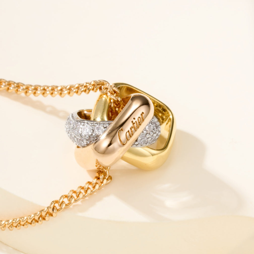 [Stars Jewelry]TRINITY CUSHION NECKLACE COLLECTION