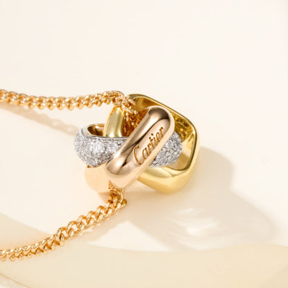 [Stars Jewelry]TRINITY CUSHION NECKLACE COLLECTION