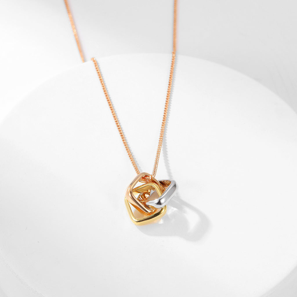 [Stars Jewelry]TRINITY CUSHION NECKLACE COLLECTION