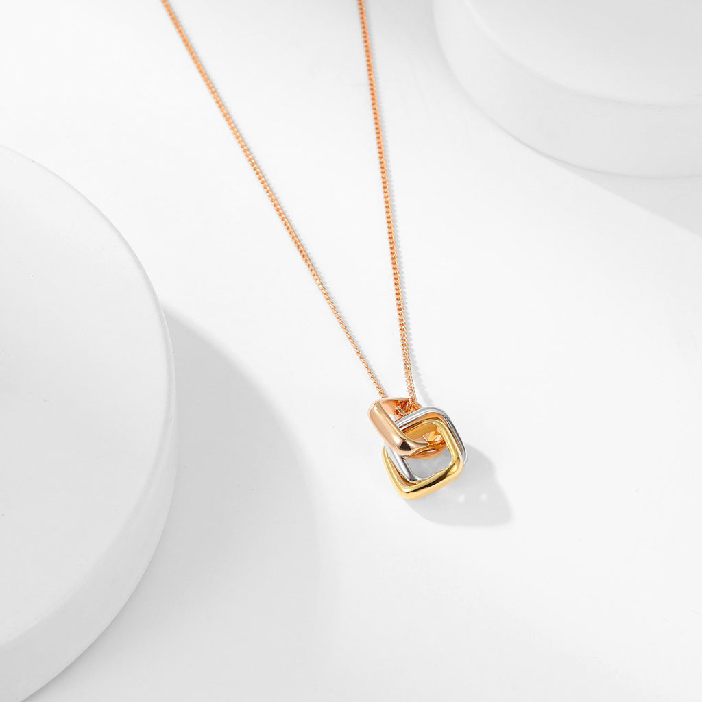 [Stars Jewelry]TRINITY CUSHION NECKLACE COLLECTION