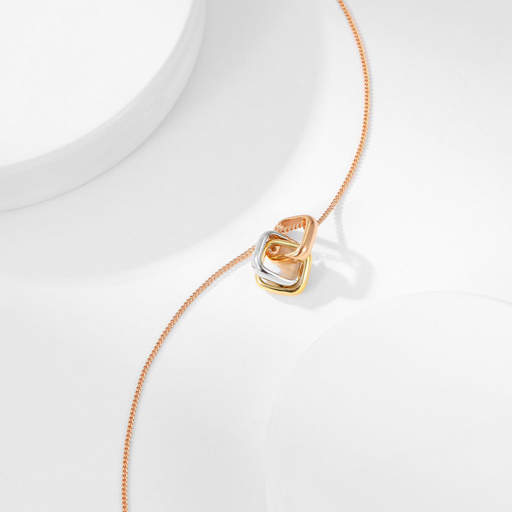 [Stars Jewelry]TRINITY CUSHION NECKLACE COLLECTION