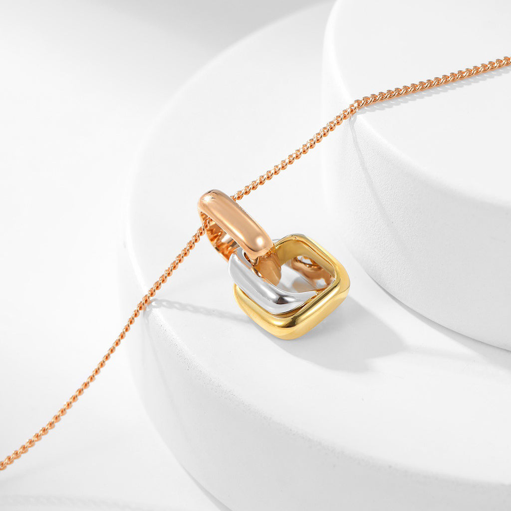 [Stars Jewelry]TRINITY CUSHION NECKLACE COLLECTION