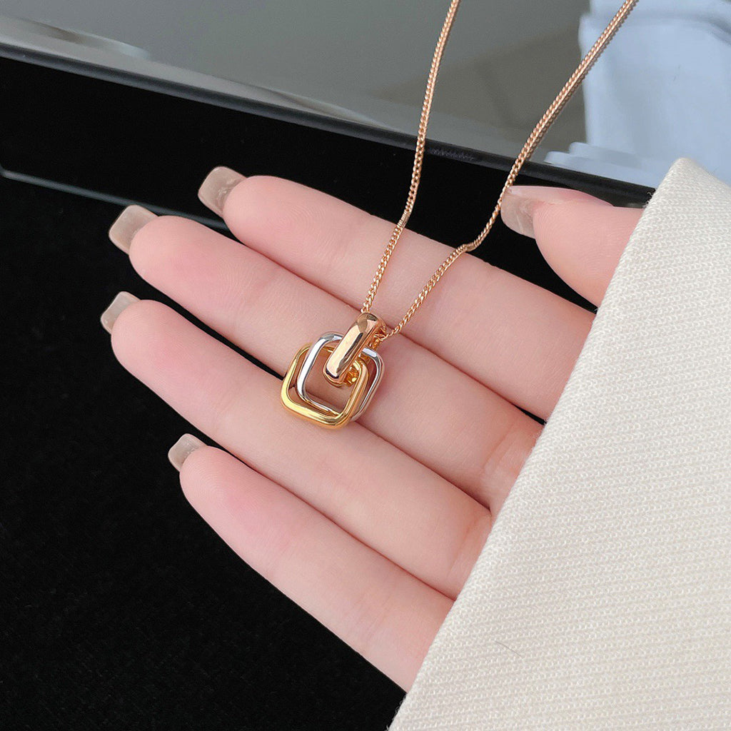 [Stars Jewelry]TRINITY CUSHION NECKLACE COLLECTION
