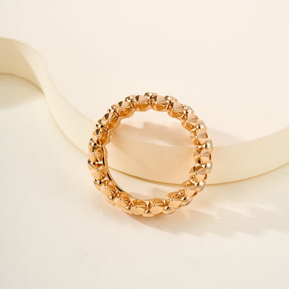 [Stars Jewelry]CLASH 6.8MM DIAMOND MEDIUM RING