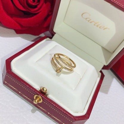 [Stars Jewelry]JUSTE RING 4.8MM FULL DIAMOND