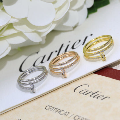 [Stars Jewelry]JUSTE RING 4.8MM FULL DIAMOND