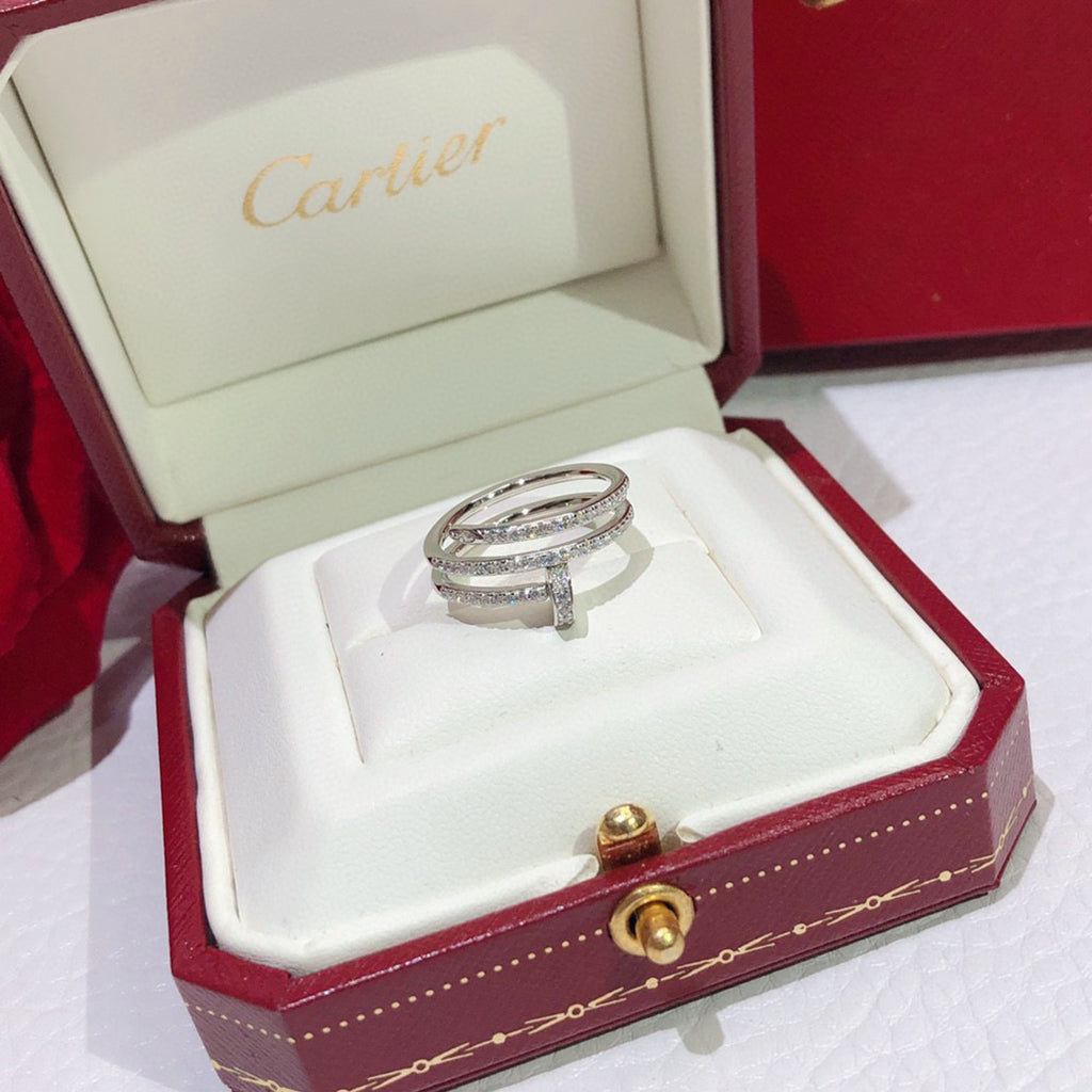 [Stars Jewelry]JUSTE RING 4.8MM FULL DIAMOND