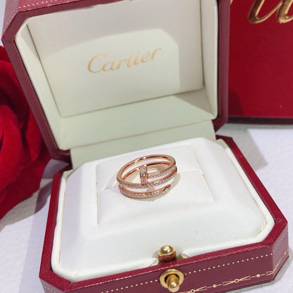 [Stars Jewelry]JUSTE RING 4.8MM FULL DIAMOND