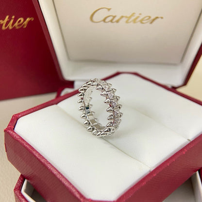 [Stars Jewelry]CLASH 6.4MM SMALL FULL DIAMOND RING