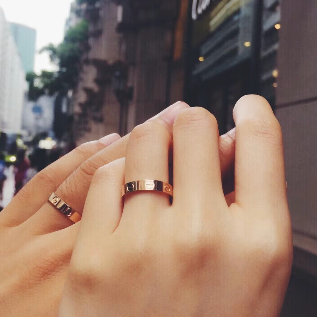 [Stars Jewelry]LOVE RING 3.6 MM NO DIAMOND
