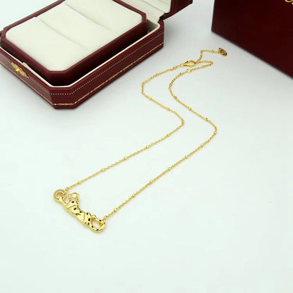 [Stars Jewelry]PANTHERE FULL DIAMOND NECKLACE