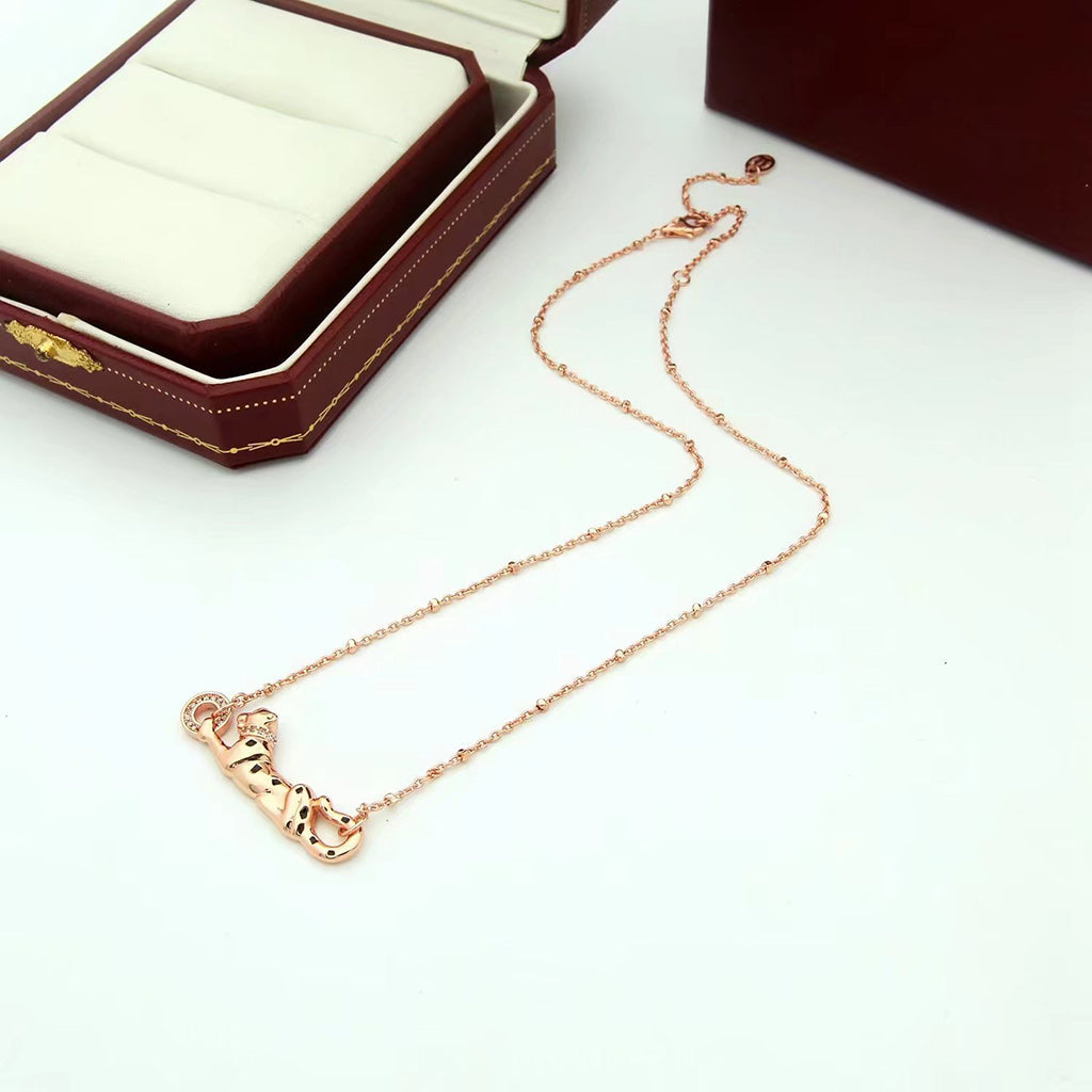 [Stars Jewelry]PANTHERE FULL DIAMOND NECKLACE