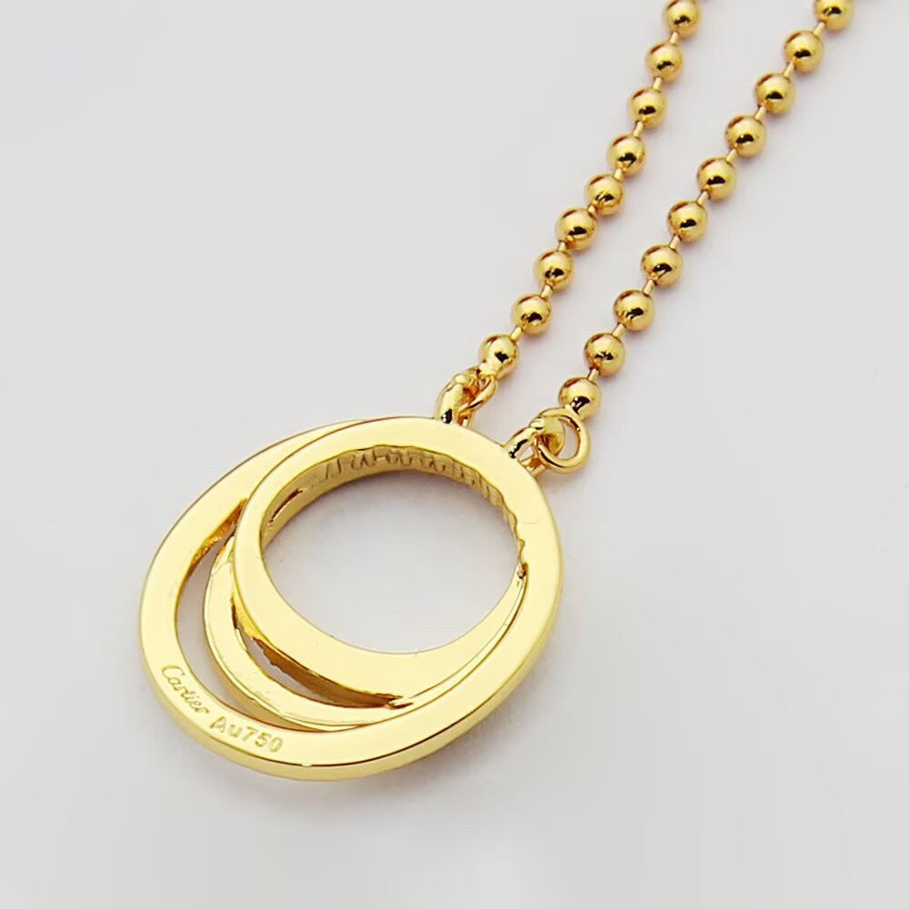 [Stars Jewelry]ETINCELLE  FULL DIAMOND NECKLACE