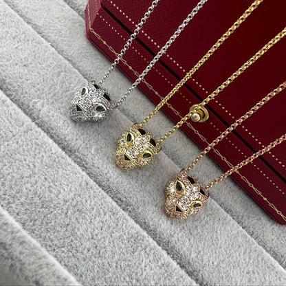 [Stars Jewelry]PANTHERE FULL DIAMOND NECKLACE