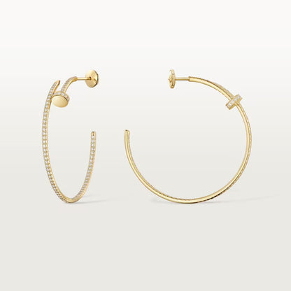 [Stars Jewelry]JUSTE FULL DIAMOND LARGE EARRINGS