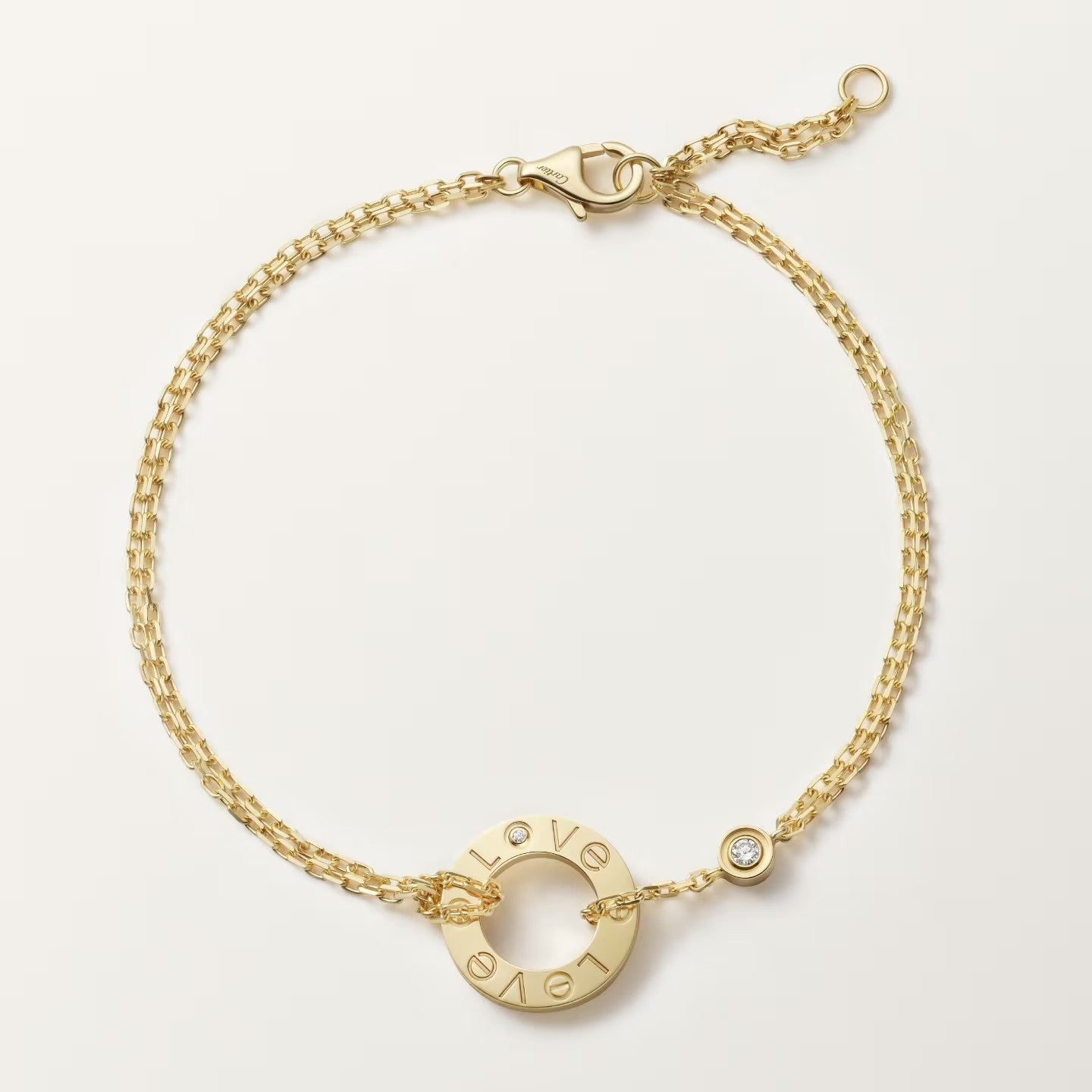 [Stars Jewelry]LOVE BRACELET 2 DIAMOND