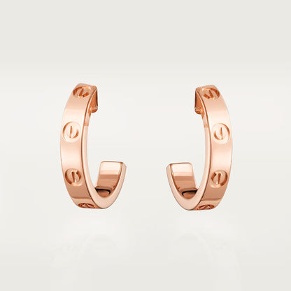 [Stars Jewelry]LOVE EARRINGS 2.65 MM NO DIAMOND SMALL