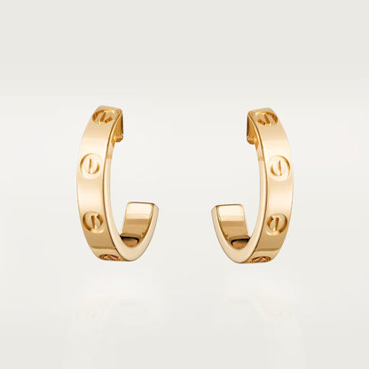 [Stars Jewelry]LOVE EARRINGS 2.65 MM NO DIAMOND SMALL