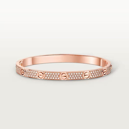 [Stars Jewelry]LOVE BRACELET 4.8MM DIAMOND-PAVED